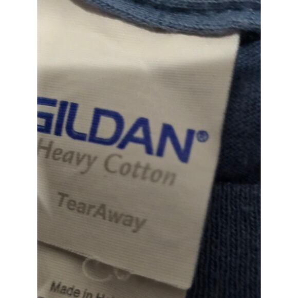 Gildan Blue Daytona Beach Florida Parrodice Parrot Short Sleeved Crew Neck Shirt - Picture 3 of 7